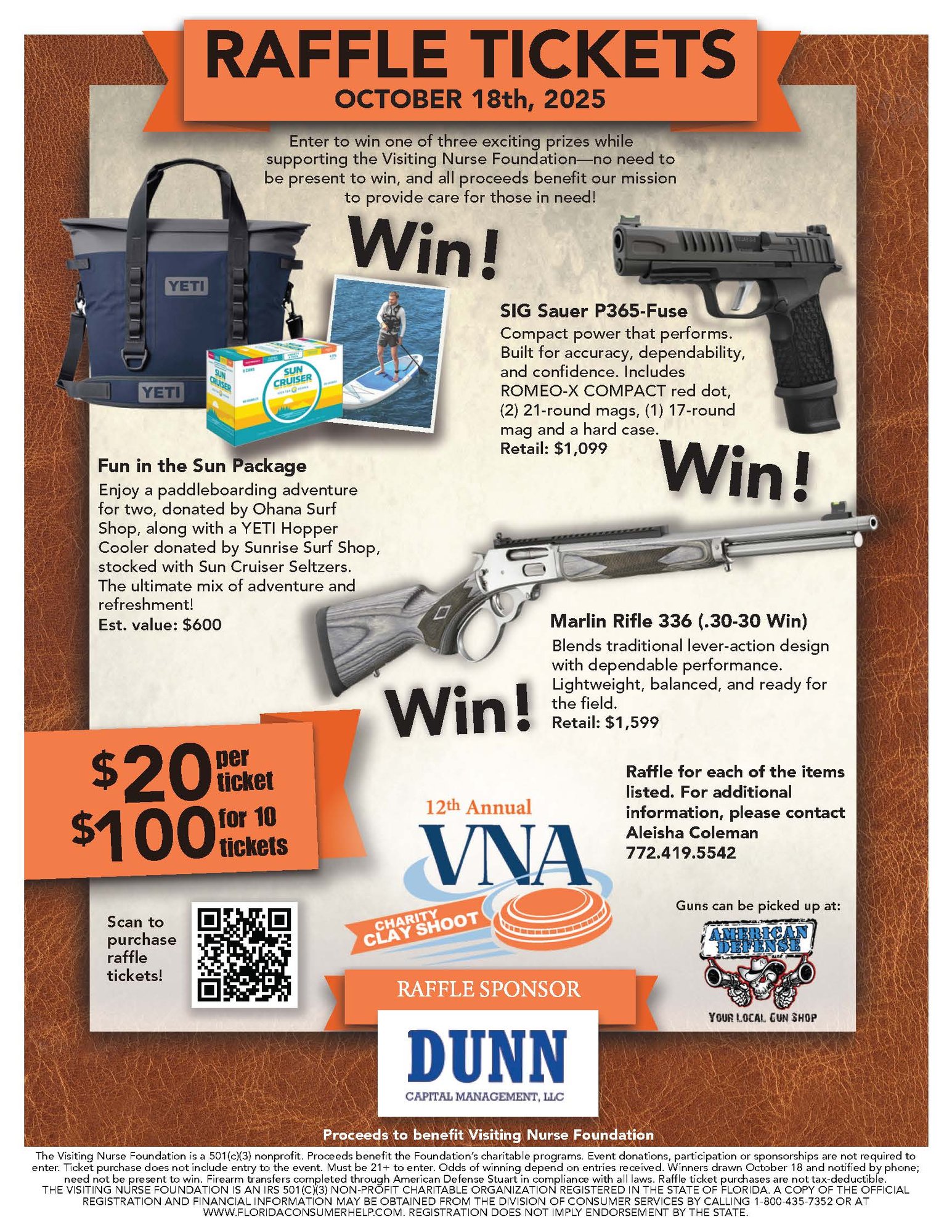2025 Clay Shoot Raffle Poster-1 2025 Clay Shoot Raffle Poster-1