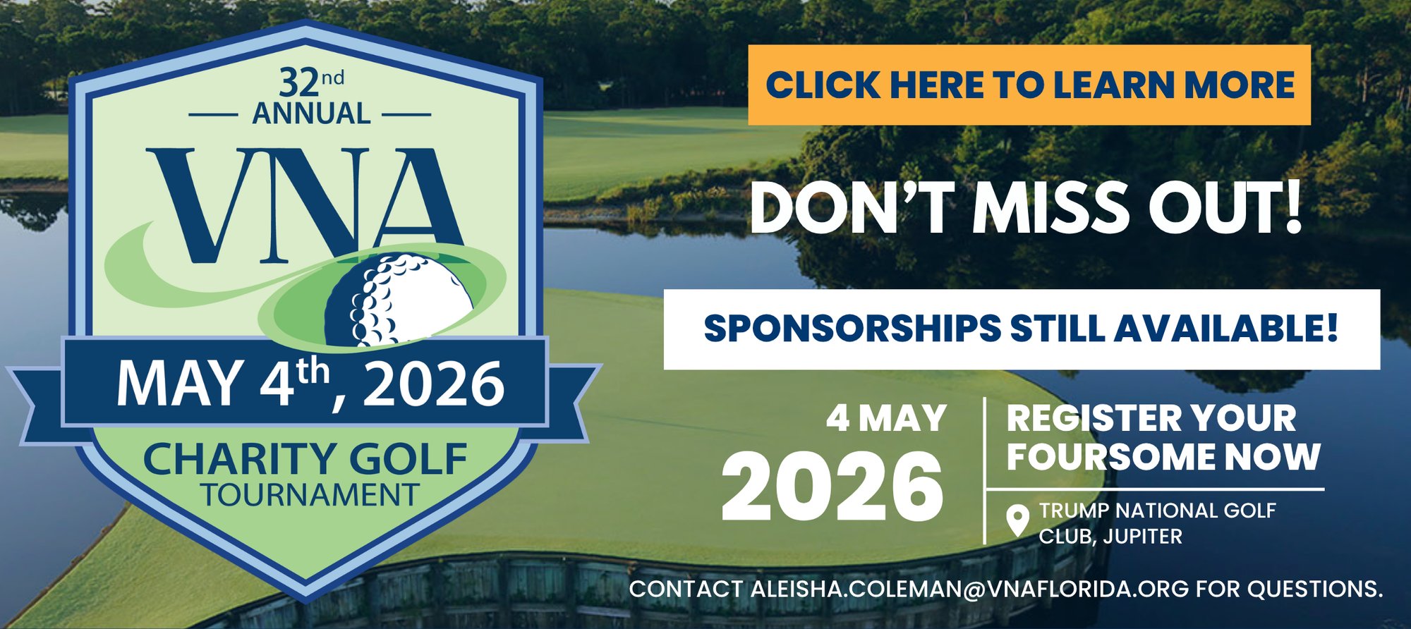 Golf Tournament Reminder