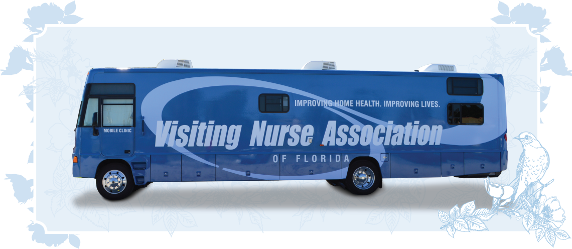 VNA of Florida Florence bus and elements